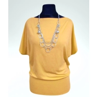 Bluzka Shade z krótkim rękawem typu kimono